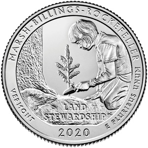 2020 Quarter - P - Marsh-Billings-Rockefeller reverse